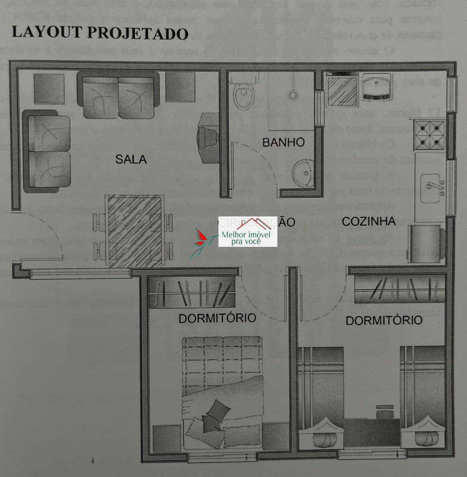 Apartamento, 2 quartos, 50 m² - Foto 9