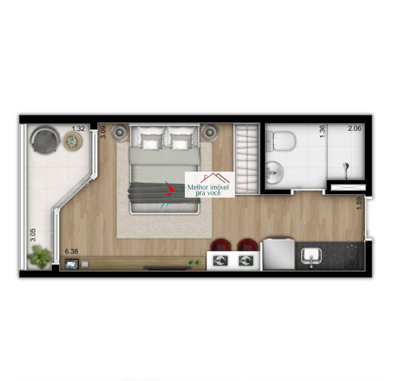 Studio 24 M2 Liberdade